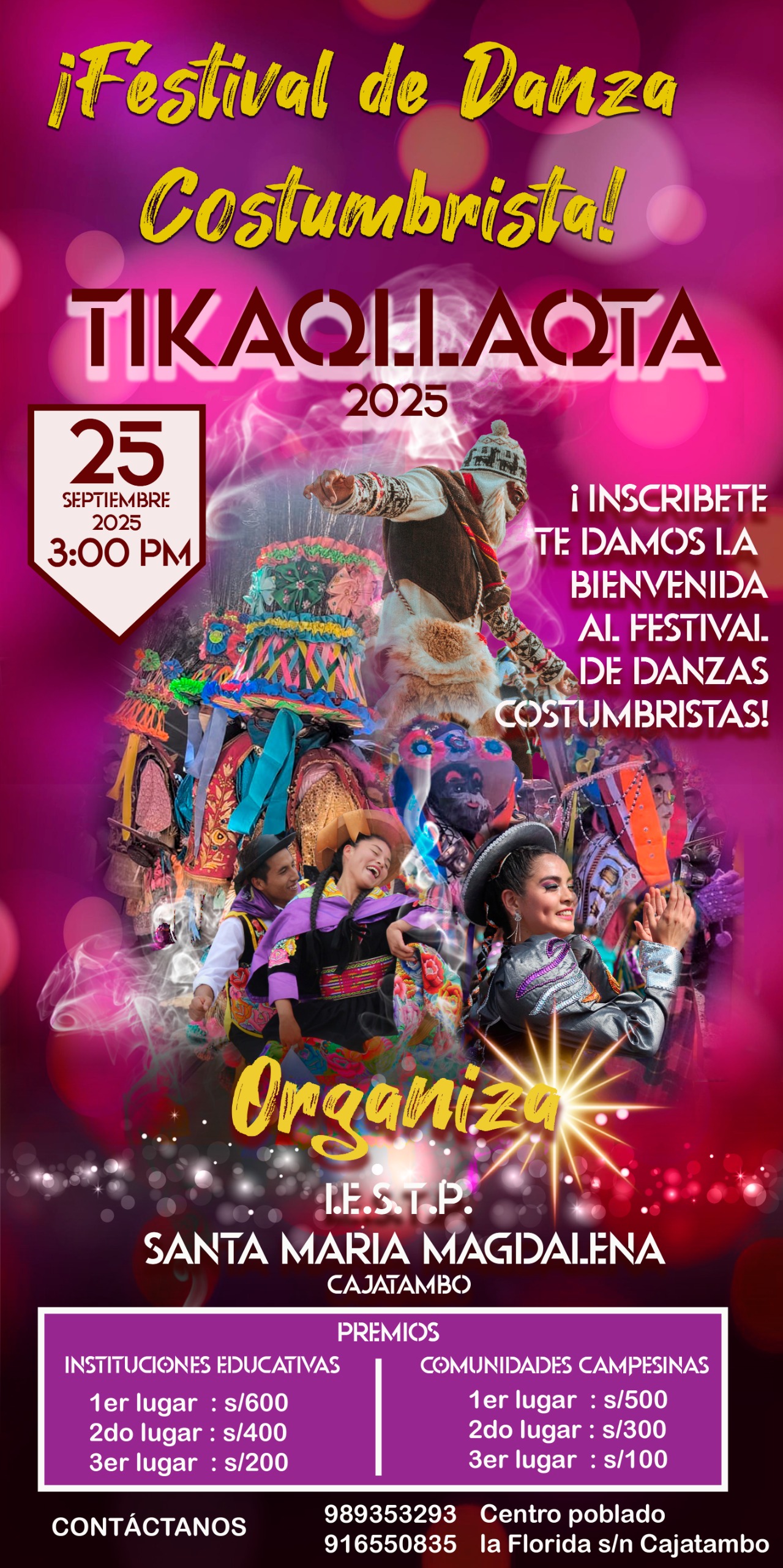 Festival de Danza Costumbrista TIKAQLLAQTA 2025